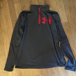 UA Boys Quarter Zip Sweatshirt